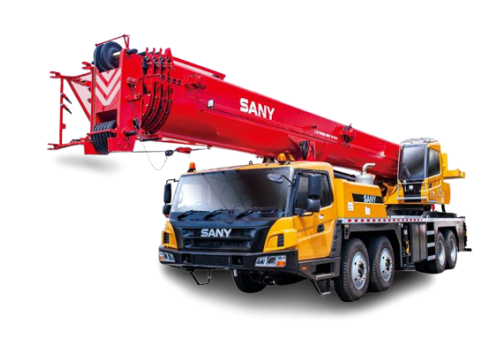 SANY STC900T5  Cranes with 301-400 HP Range & Has Cranes Type